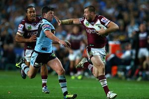 Kieran Foran believes Manly can get the better of Souths. Photo / Getty Images