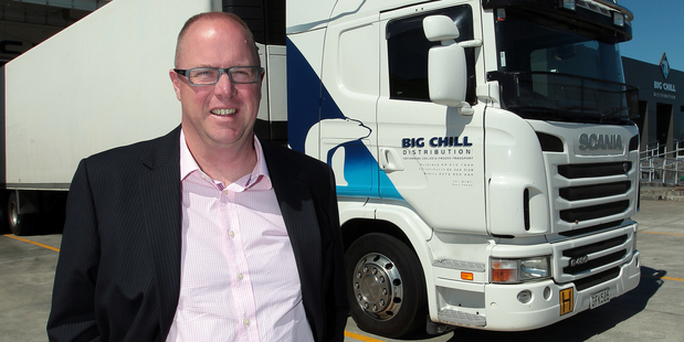 Big Chill boss, Michael Roberts, says good driving saves money. Photo / Doug Sherring