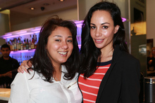 America's Cup Breakfast at Soul Bar, L to R, Helena McAlpine and Shavaughn Ruakere.Photo / Norrie Montgomery.