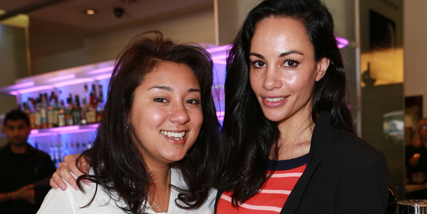 America's Cup Breakfast at Soul Bar, L to R, Helena McAlpine and Shavaughn Ruakere.Photo / Norrie Montgomery.