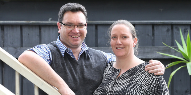 Belinda Burns and Riki Mitchell managed to buy a house in Avondale before lending rules were changed. Photo / Getty Images