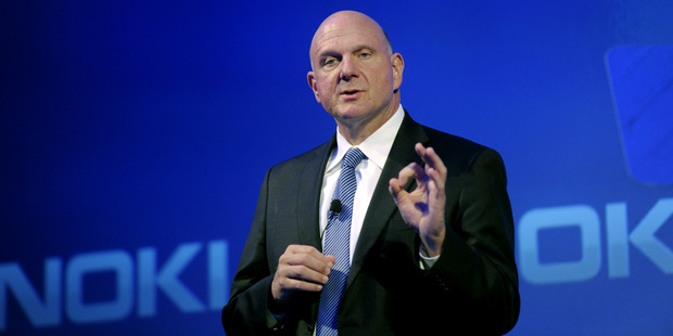 Microsoft chief Steve Ballmer, who recently announced plans to retire within the next year.
