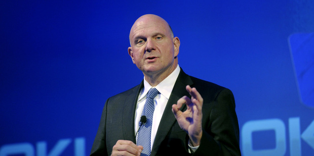 Microsoft CEO Steve Ballmer. Photo / AP