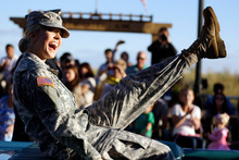 Miss Kansas Theresa Vail.AP / Julio Cortez