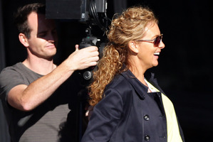 Sally Ridge, seen during filming of the reality TV show 'The Ridges'. Photo / NZ Herald