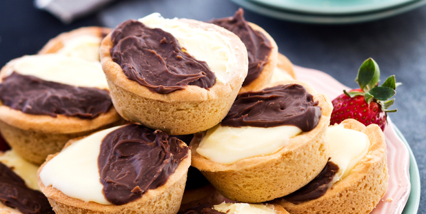 Neenish Tarts. All props photographer's own. Photo / Babiche Martens