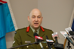 Chief of Defence Force Lieutenant General Rhys Jones. File photo / Greg Bowker