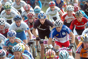 Rotorua's Carl Jones was among the riders who competed in the UCI Mountain Bike World Championships in Rotorua in 2006.