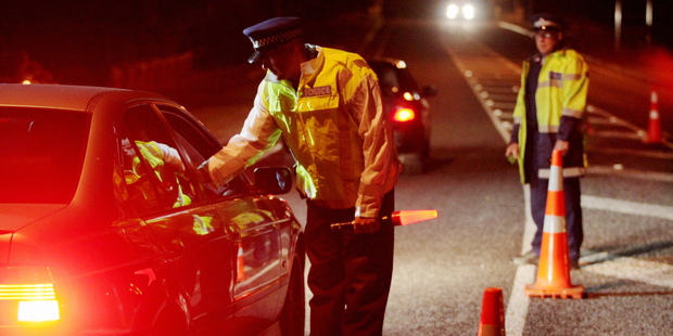 The police said a person who drove to the 50mg limit was six times more likely than a sober person to crash. Photo / APN