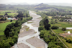The scheme will generate electricity, protect minimum flow levels on the Tukituki River. Photo / Paul Taylor