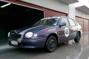 The Driven 2k cup Corolla. Affectionately known as 'The Purple People Eater'.