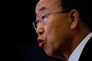 Ban Ki Moon. Photo / AP