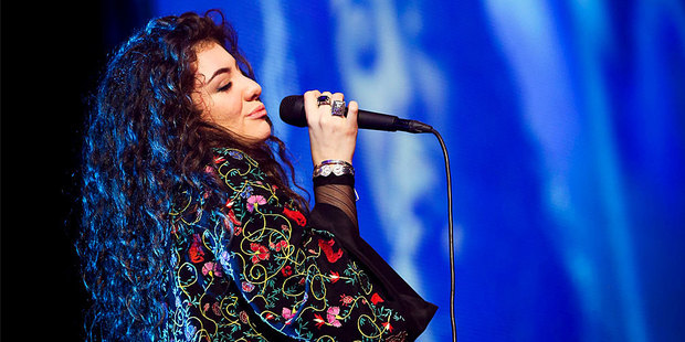 Lorde performs at Vector Arena. Photo / Chris Loufte