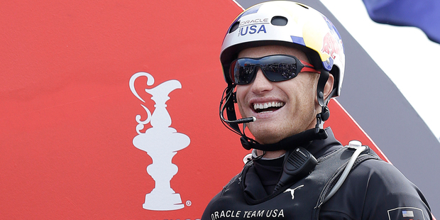 Oracle Team USA skipper Jimmy Spithill. Photo / AP