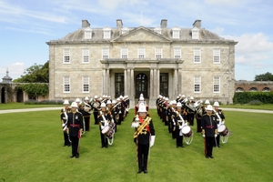 The Band of Her Majesty's Royal Marines, which will play a one-off concert at Wanganui Collegiate. PHOTO/SUPPLIED