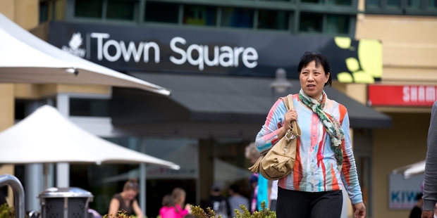 An ethnic mix is evident at the Botany Town Centre that is part of the Howick Ward, which has a population size close to that of Hamilton. Photo / Dean Purcell