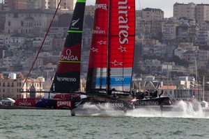 Team New Zealand remain stranded one win away from victory.