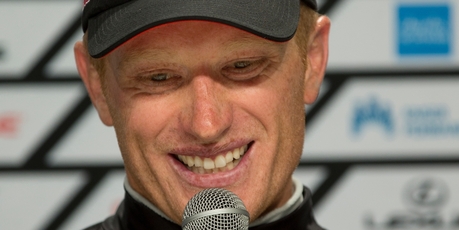Oracle skipper Jimmy Spithill says the two-point penalty is motivation more than frustration. Photo / Brett Phibbs
