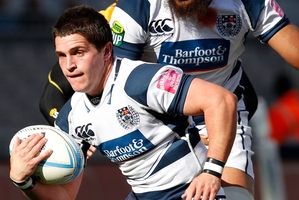 Auckland No 10 Simon Hickey used to shine as a schoolboy cricketer. Photo / Richard Robinson