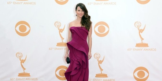 Actress Linda Cardellini at the Emmy Awards. Photo / AFP