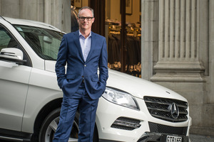Merc all the way for this arbiter of style. Photo / Ted Baghurst