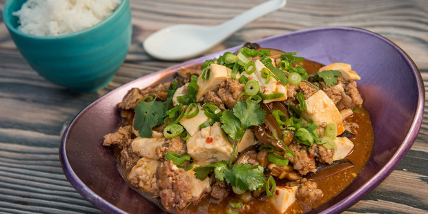 Freddy's tofu and mushrooms. Photo / Jason Burgess