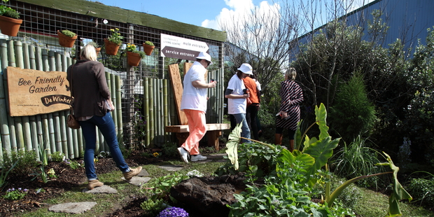 A playground for honey bees has been planted in the Sustainable Living Centre's food forest.