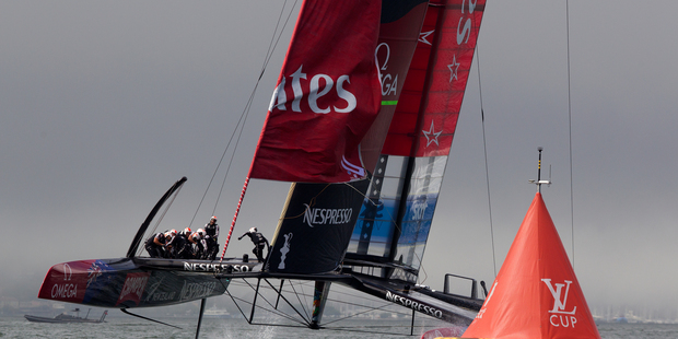 Emirates Team New Zealand's new efforts are already paying off for NZ's boating industry. Photo / Brett Phibbs