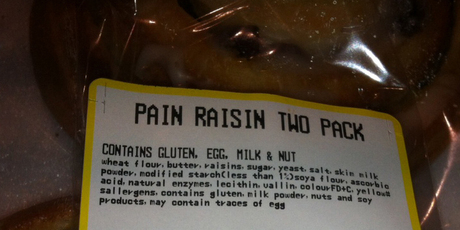 Mandy Jones-Harvey grabbed these raisin pinwheels for the kids lunches: "Apparently there were some raisins harmed in the making of these pinwheels."