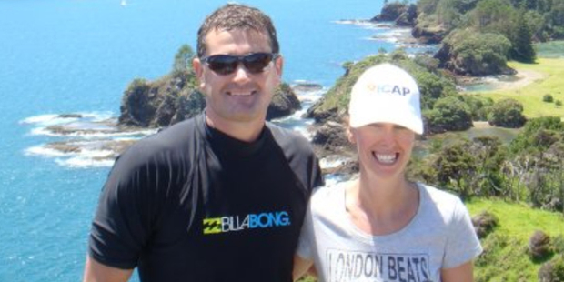Darrell and Joanna Read on holiday in the Bay of Islands in January 2009. Photo / Facebook
