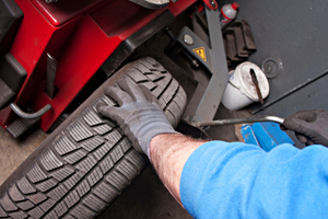 Tyre maintenance can be easily done at a specialist automotive shop.