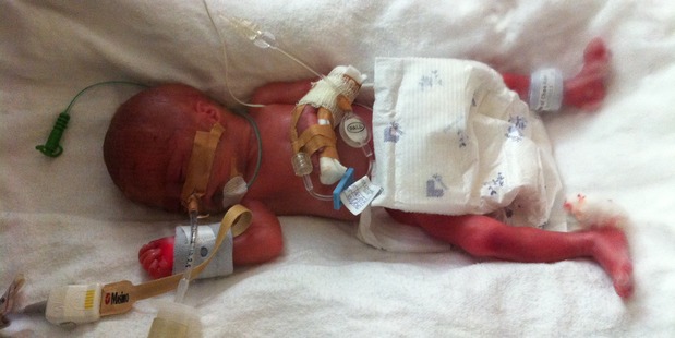 Cali Malo was wrongly handed to a first-time mother by a nurse who was 'too busy' to check the mum's ID bracelet.