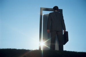 As one door closes, another could be opening to a more optimistic future. Photo / Getty Images