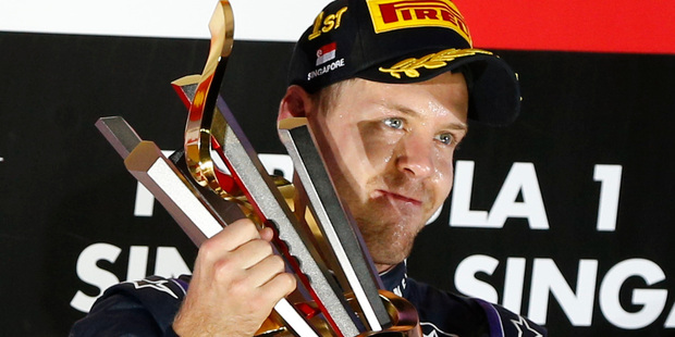 Red Bull driver Sebastian Vettel. Photo / AP
