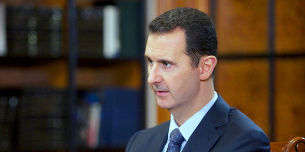 President Bashar al-Assad's regime is likely to put forward a ceasefire proposal soon. Photo / AP
