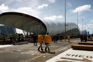 The Cloud is a legacy of the Rugby World Cup. Photo / Sarah Ivey