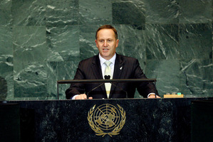 Prime Minister John Key has attacked the failings of the United Nations. File photo