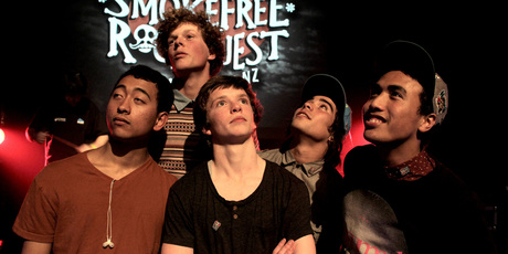 Smokefree Rockquest band All Of A Kind.