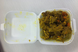 Curry from Ulutoa & Sons Taste of Samoa.Photo / NZ Herald online