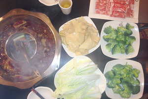 Spicy soup and all our ingredients to cook up a storm.Photo / NZ Herald Online
