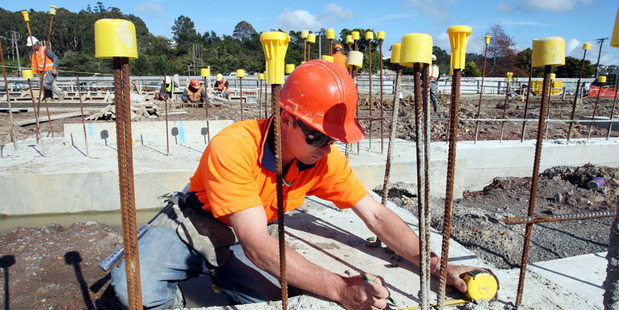 Half of all New Zealand building firms are expecting bigger profits in the year ahead. Photo / File
