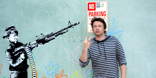 Jamie Oliver's latest book is in response to the growing frustration of people who feel their supermarket bills have soared, and who want to make their food go further.Photo / Creative Commons