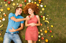 Eating more fruit and vegetables may make young people calmer, happier and more energetic. Photo / Thinkstock Eating more fruit and vegetables may make young people calmer, happier and more energetic. Photo / Thinkstock