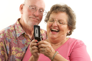 Older people are getting racy with their cellphones.Photo / Thinkstock