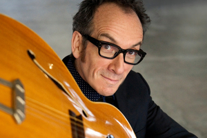 Elvis Costello played a two-hour set that spanned his entire career. Photo / Supplied