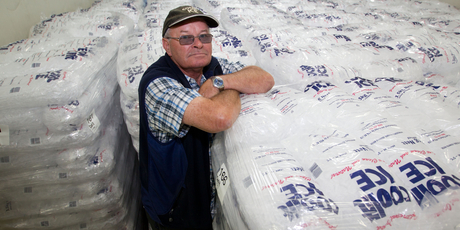 Coolit Ice managing director Warren Goudie says Watercare wastewater tariffs penalise businesses like his that use large amounts of water. Photo / Richard Robinson