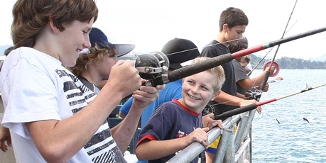 The always-popular Kids Gone Fishin' is a dead cert to pull in crowds of enthusiastic junior anglers.