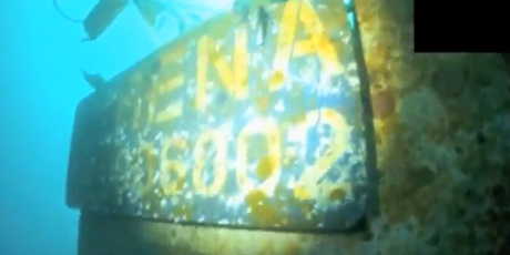 Starboard of the Rena wreck. Photo / Supplied.