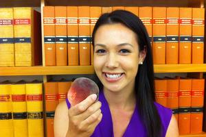 Caroline Wells says snacking on fruit makes her feel happier and healthier throughout the day. Photo / APNZ