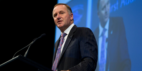 John Key says New Zealand has to be a magnet for investment. Photo / Brett Phibbs